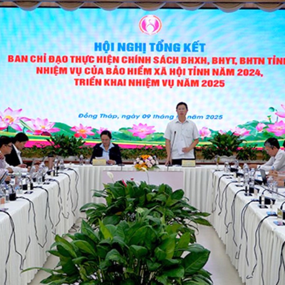 Đồng Tháp: Tập Trung Phát Triển Người Tham Gia BHXH, BHYT Trong Năm 2025